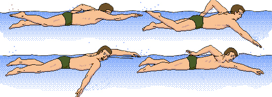 Gaya berenang samping