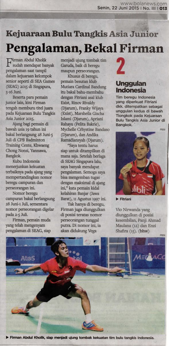 Pengalaman bekal firman