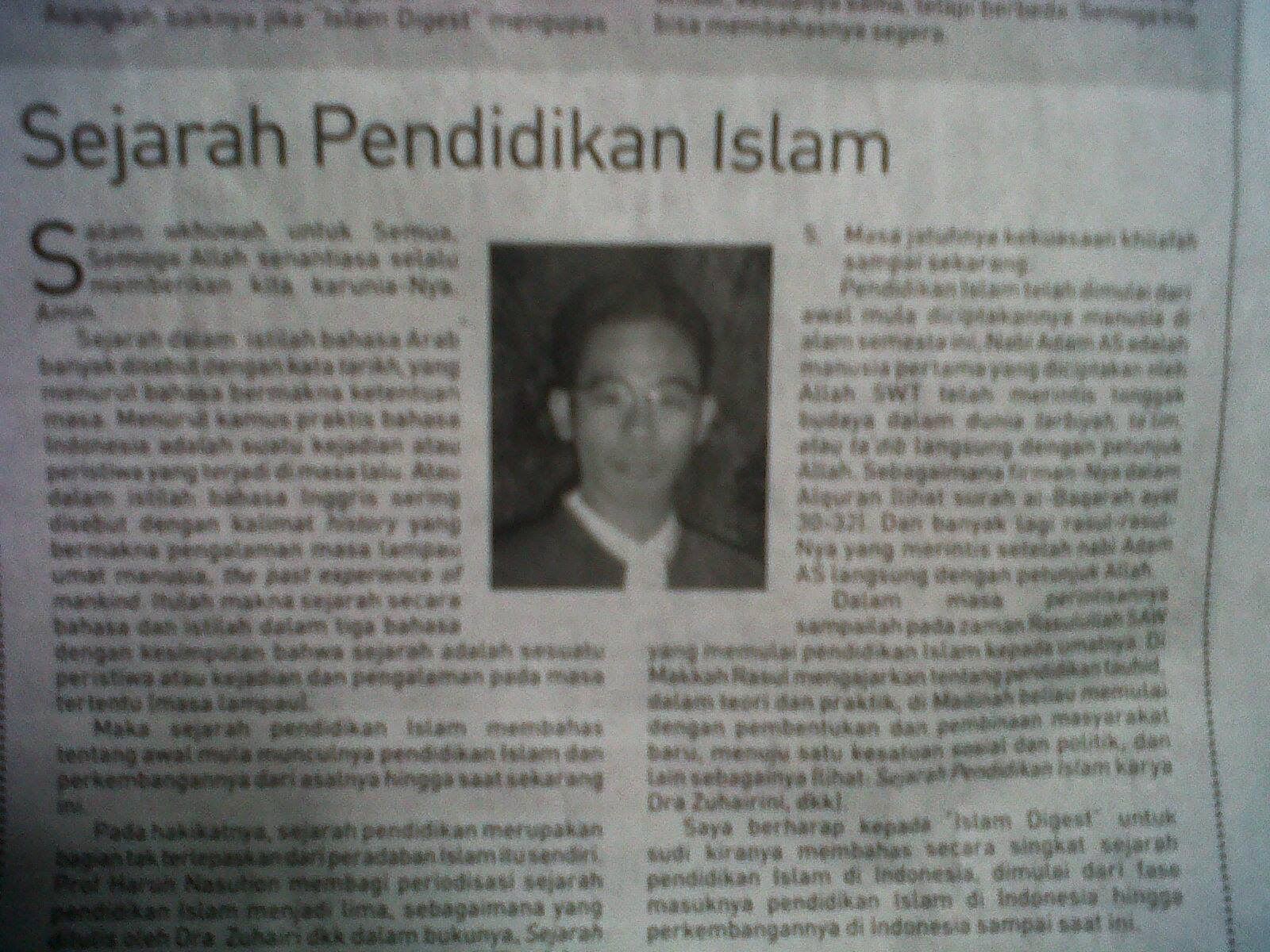 Sejarah pendidikan islam