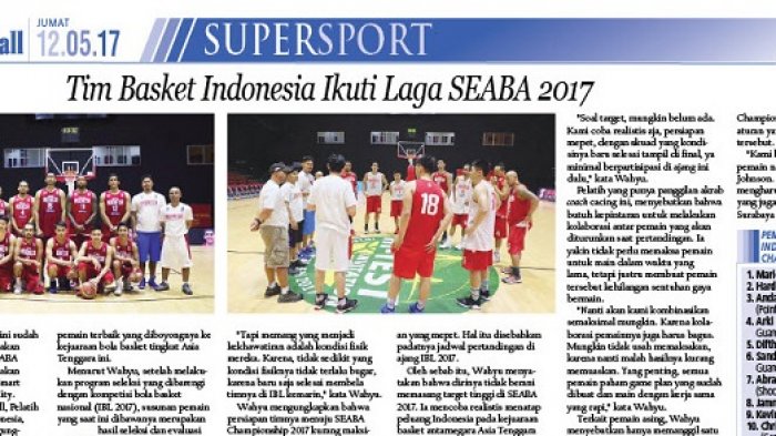Tim basket indonesia ikuti laga