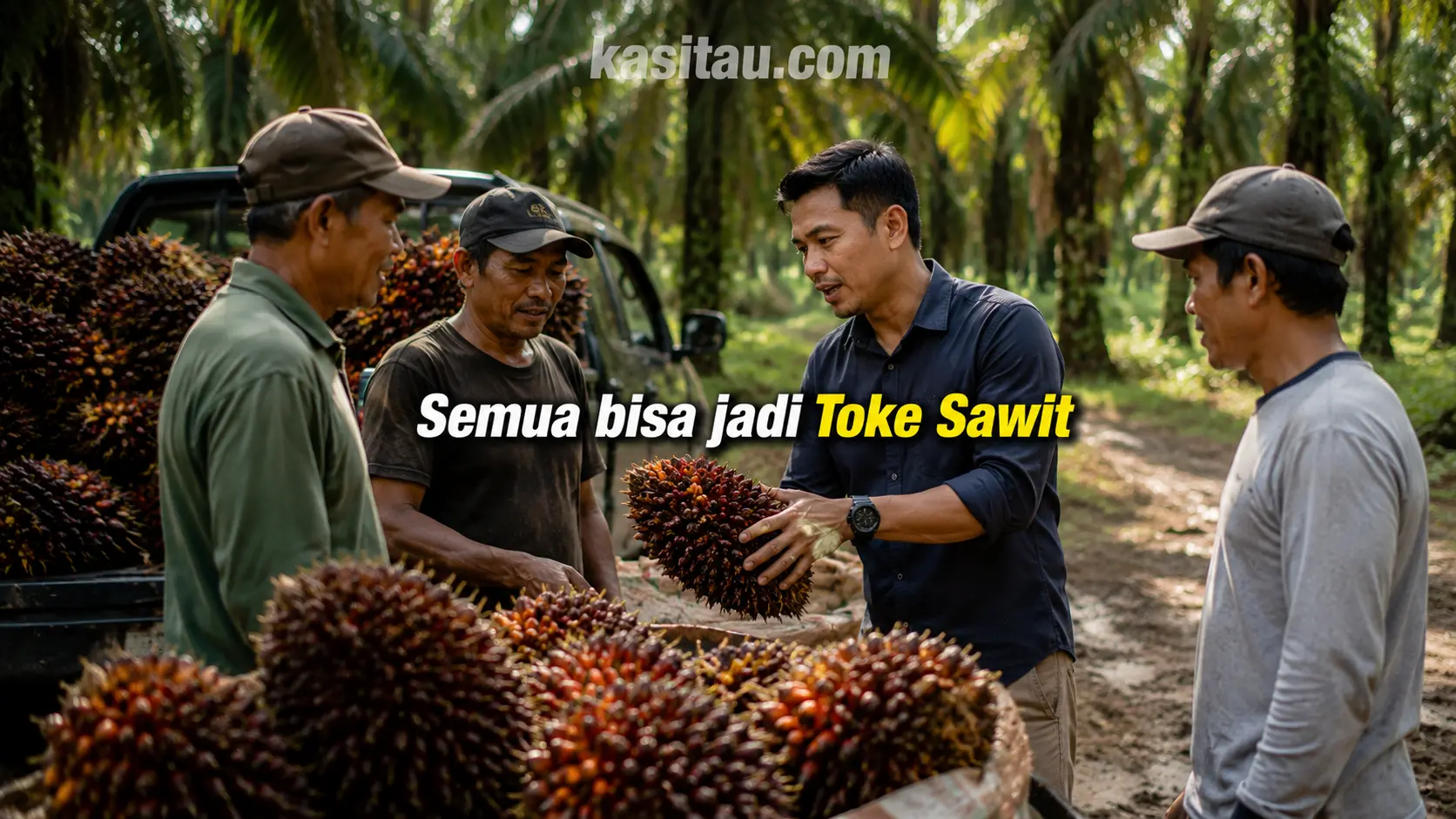 Cara Kerja Pengepul Sawit dari Petani ke Pabrik: Alur Lengkap + Contoh Nyata di Lapangan