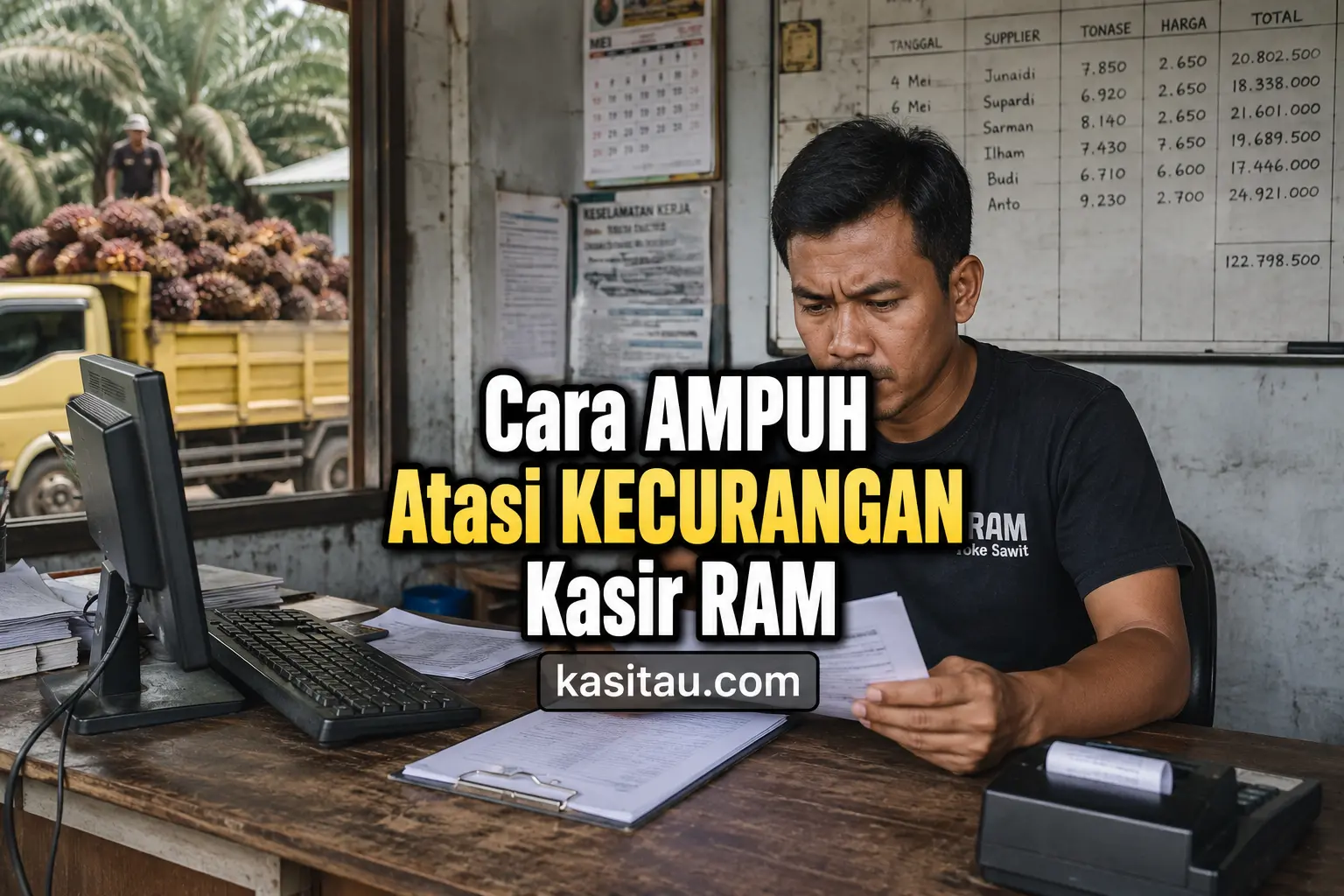 Cara Mengatasi Kasir RAM Toke Sawit Curang: Strategi Aman Agar Bisnis Tidak Bocor Diam-Diam
