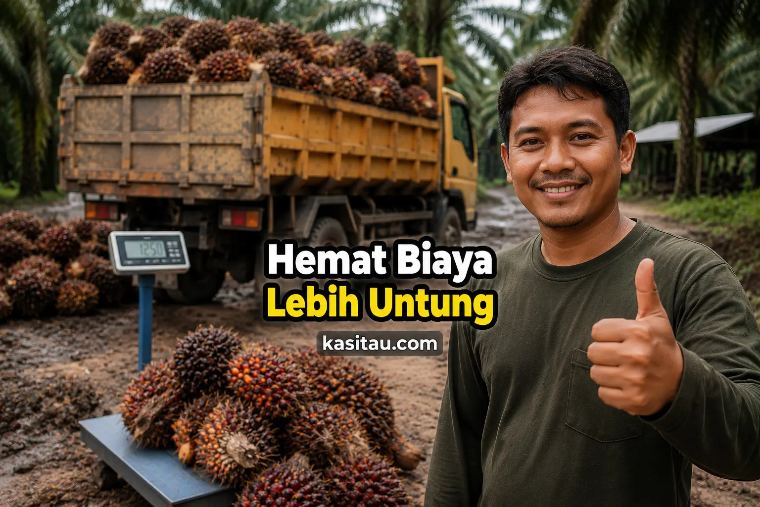 Cara Menghemat Biaya Angkut Sawit: Strategi Sederhana Biar Untung Tidak Habis di Jalan