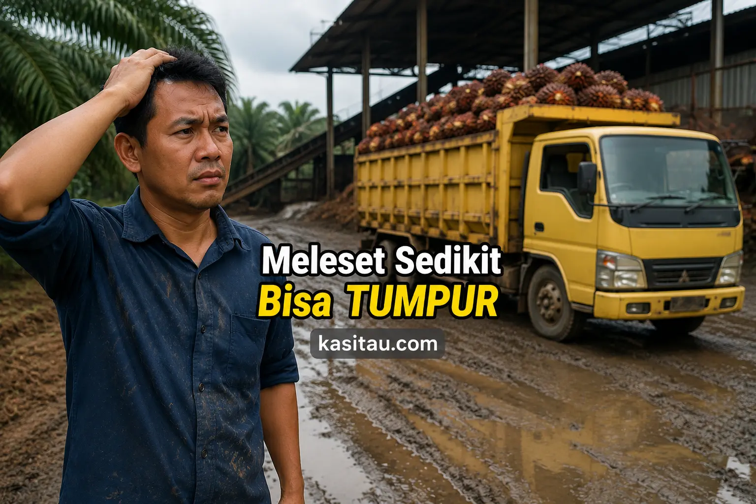 Kendala dan Solusi Keterlambatan Pengiriman Sawit ke Pabrik, Jangan Sampai Buah Jadi Rugi
