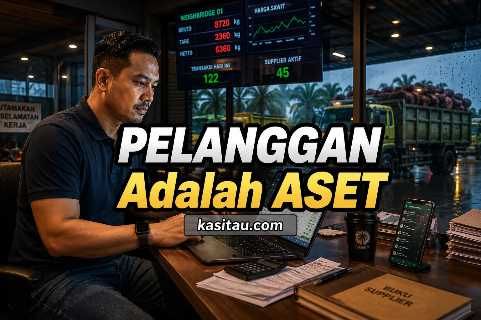 Sistem Data Pelanggan untuk Toke Sawit Modern: Cara Mengelola Pembeli dan Supplier Agar Bisnis Lebih Rapi dan Untung