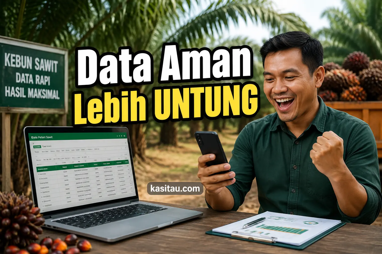Sistem Database Petani Sawit Sederhana: Cara Mudah Mengelola Data Kebun Agar Tidak Berantakan