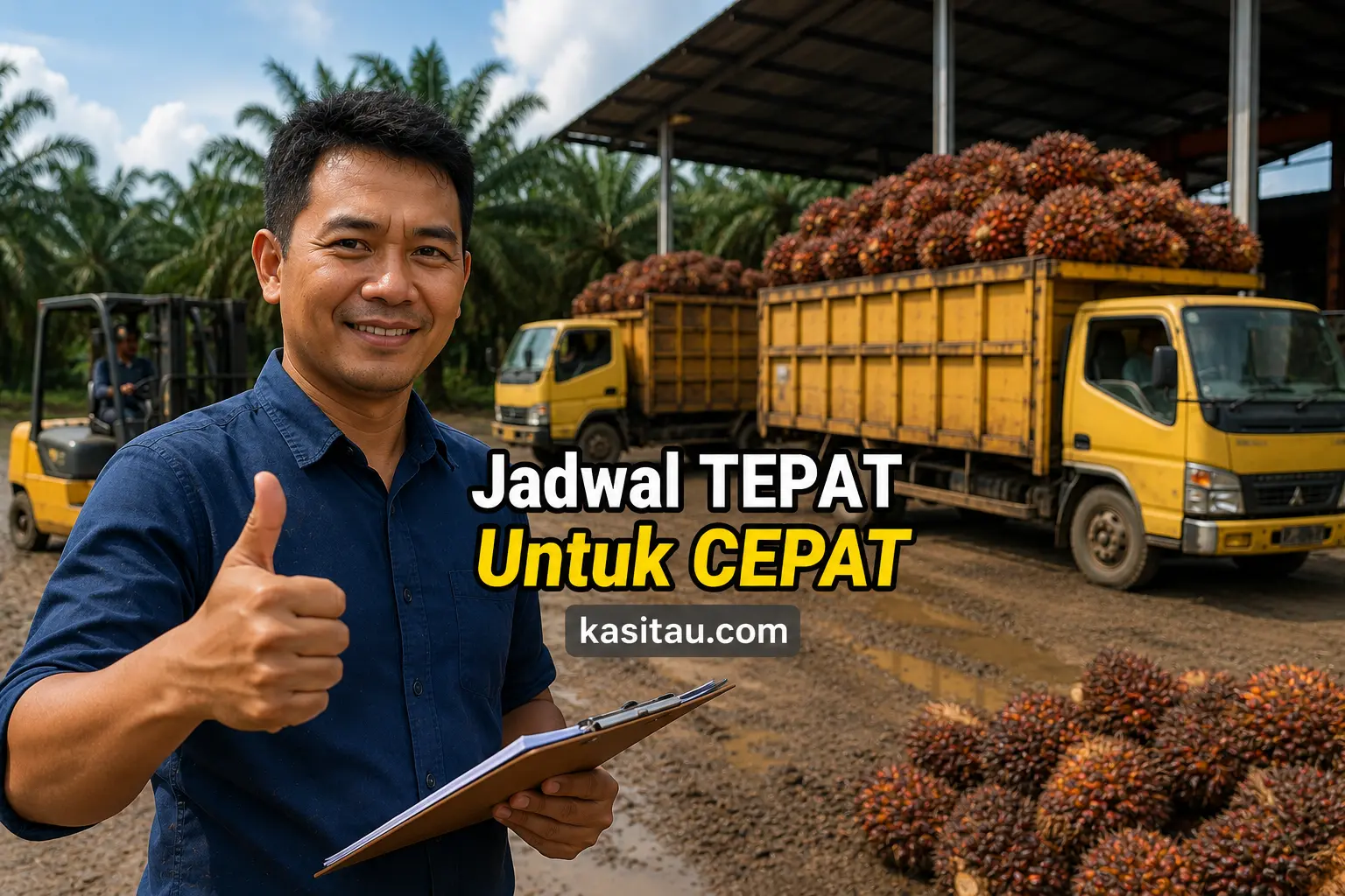 Sistem Logistik Usaha Toke Sawit: Cara Mengatur Pengangkutan Biar Lebih Cepat, Rapi, dan Untung