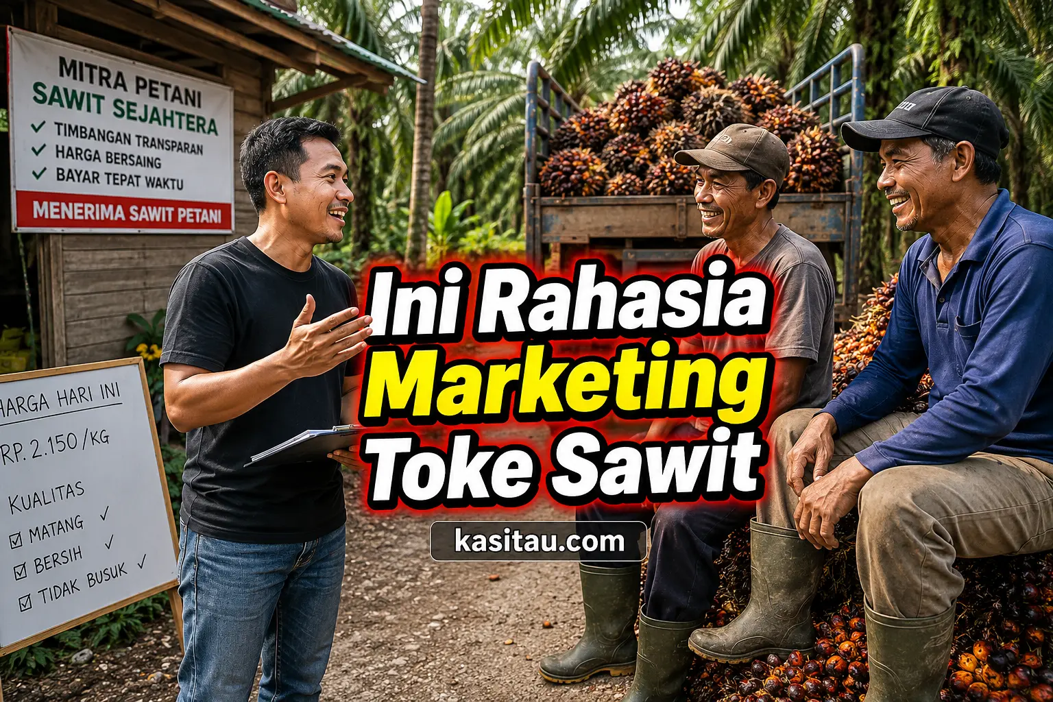 Teknik Marketing Usaha Sawit di Desa Agar Cepat Dikenal dan Banyak Supplier