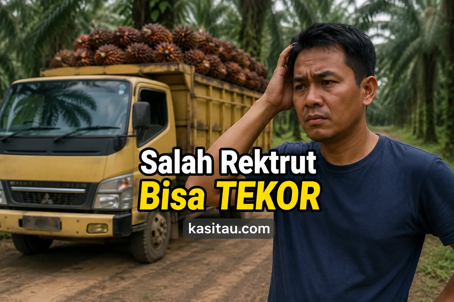Sopir UsaTips Memilih Sopir Angkut Sawit yang Jujur dan Bertanggung Jawab, Jangan Sampai Salah Rekrut!ha Sawit