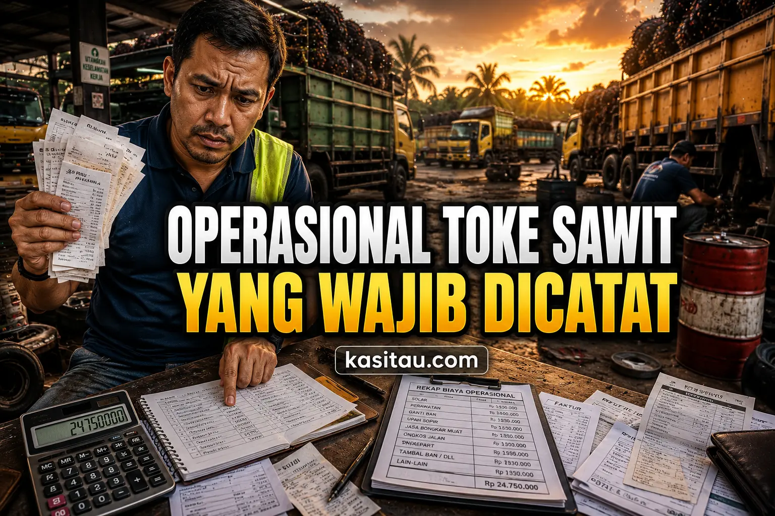 Biaya Operasional Toke Sawit yang Wajib Dicatat