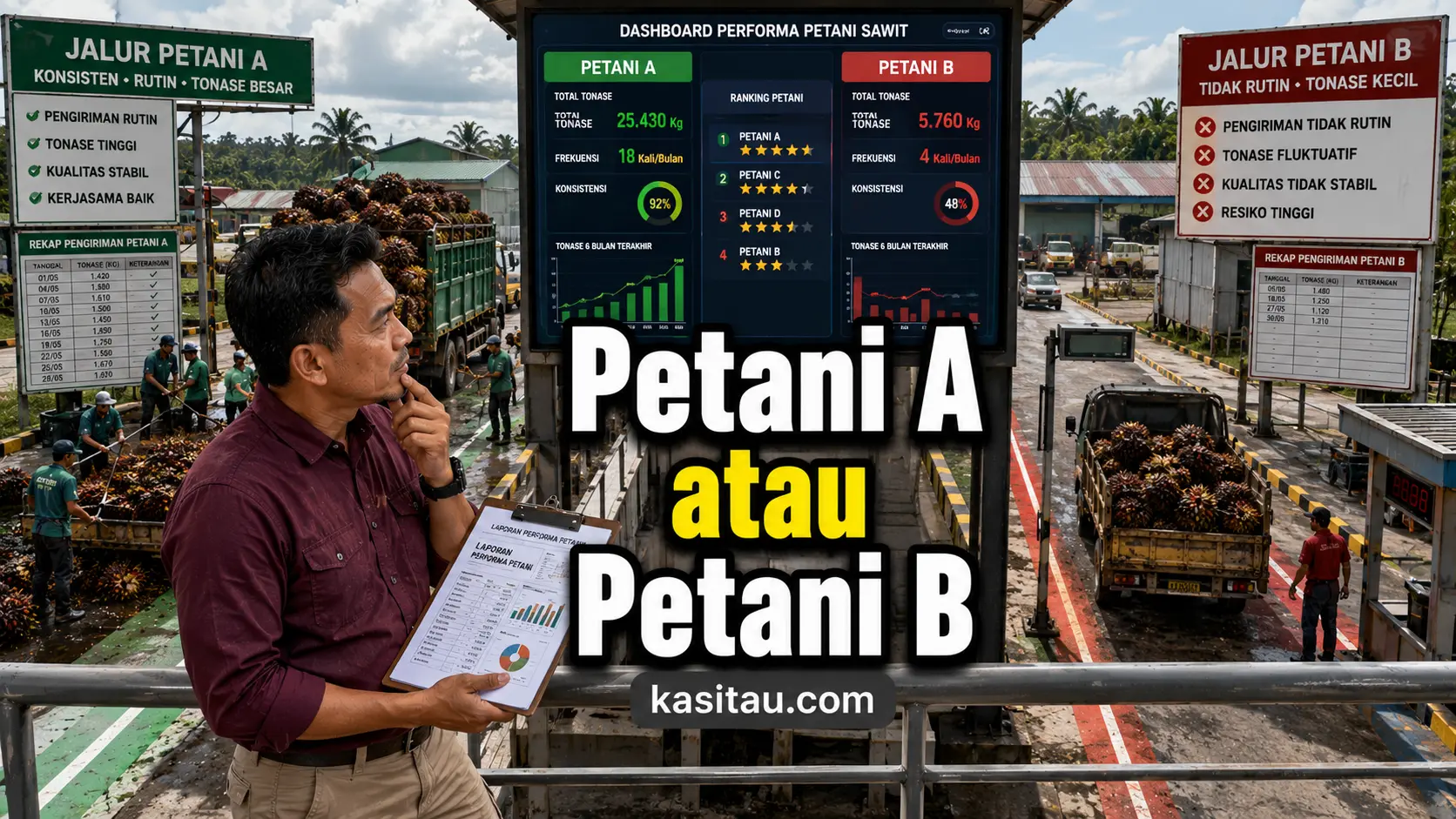 Jangan Asal Menilai! Cara Melihat Performa Pelanggan Sawit agar Bisnis Lebih Untung dan Terarah