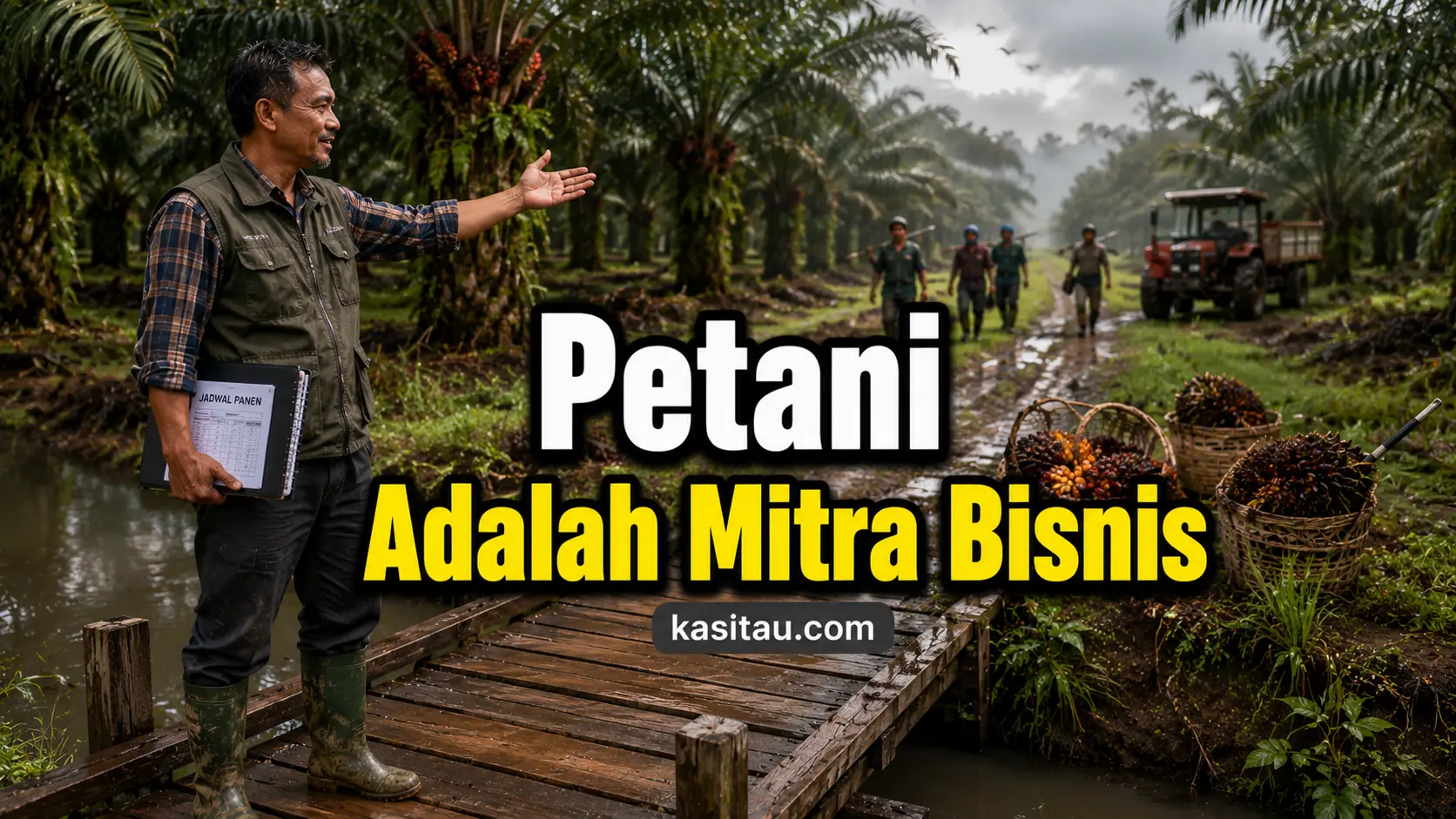 Sering Terlambat Panen? Begini Cara Menangani Petani Sawit Tanpa Merusak Hubungan dan Keuntungan