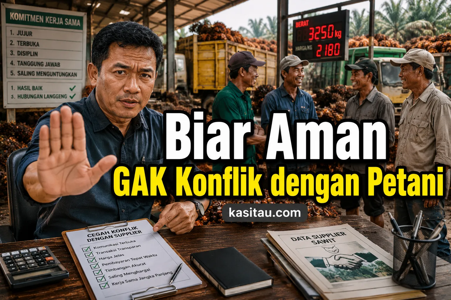 Konflik dengan Supplier Sawit Sering Terjadi? Begini Cara Mencegahnya Sebelum Merugikan Bisnis Anda