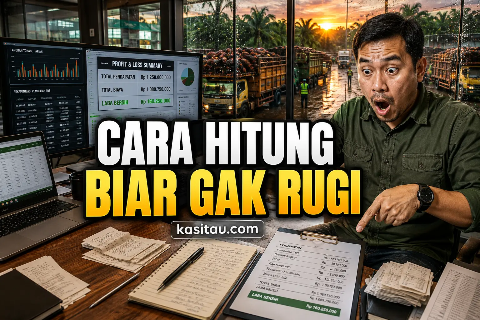 Cara Menghitung Untung Rugi Bisnis Sawit dengan Mudah: Panduan Lengkap Agar Tidak Salah Mengira Profit