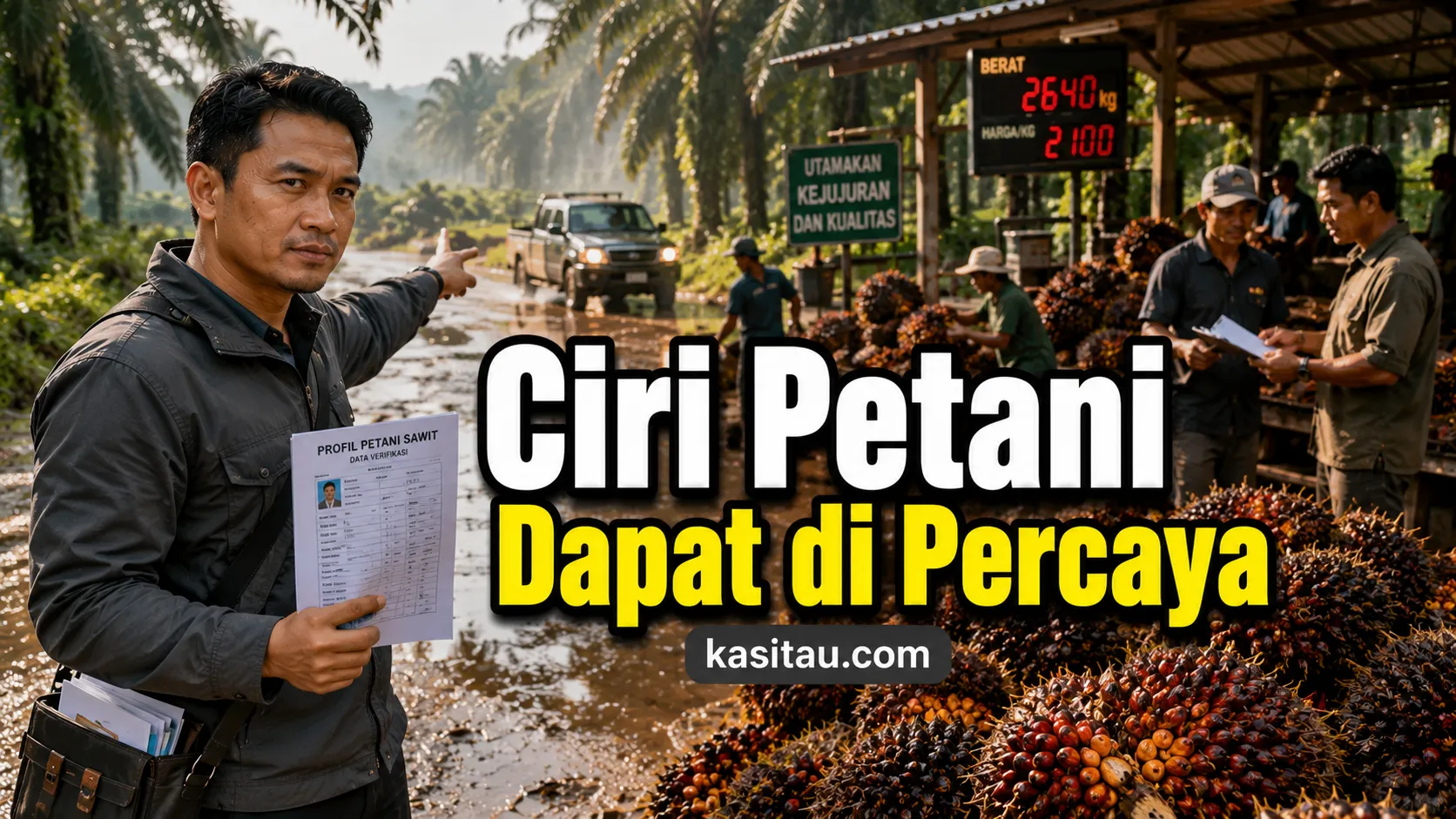 Jangan Sampai Salah Percaya! Cara Menilai Kredibilitas Petani Sawit Sebelum Menjalin Kerja Sama Jangka Panjang