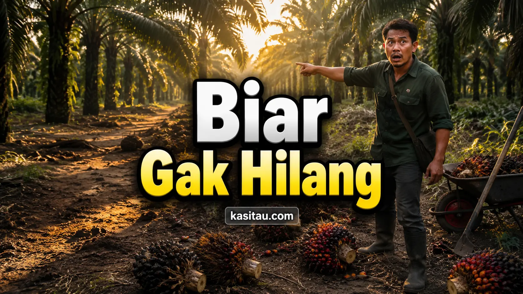 Sawit Sering Hilang di Kebun? Ini Cara Sederhana yang Bisa Menyelamatkan Hasil Panen Anda