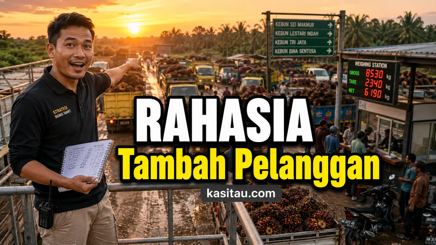 Banyak Toke Sawit Gagal di Sini! Strategi Menambah Pelanggan Baru Tanpa Harus Perang Harga