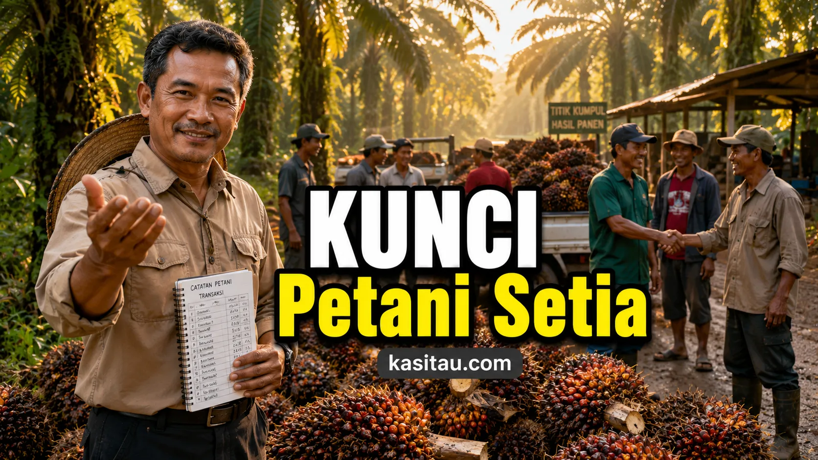 Banyak Toke Tidak Sadar! 9 Tips Agar Petani Sawit Tetap Setia dan Tidak Mudah Pindah ke Pembeli Lain